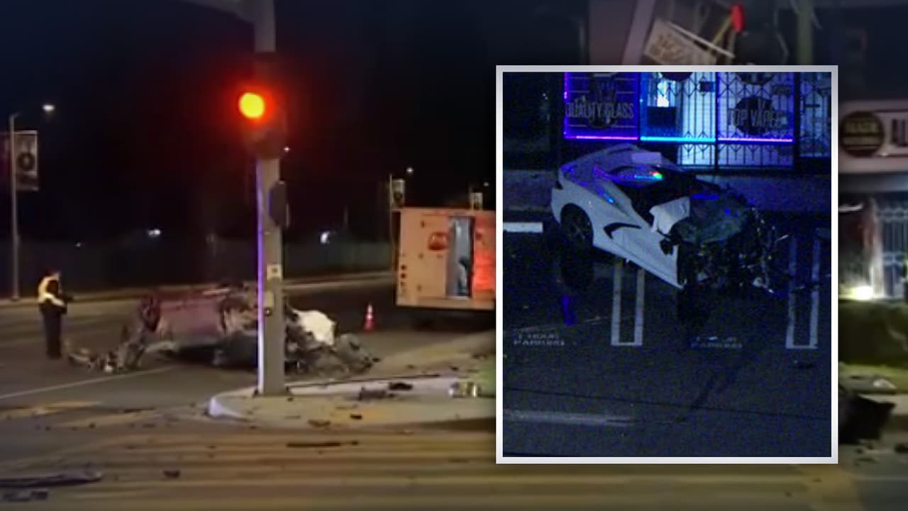 Un muerto y dos heridos por mortal accidente de tráfico en Lake Balboa