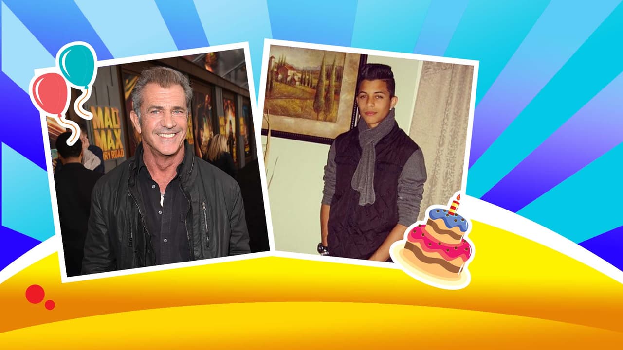 Erick Brian Colón y el actor Mel Gibson nacieron el 3 de enero.