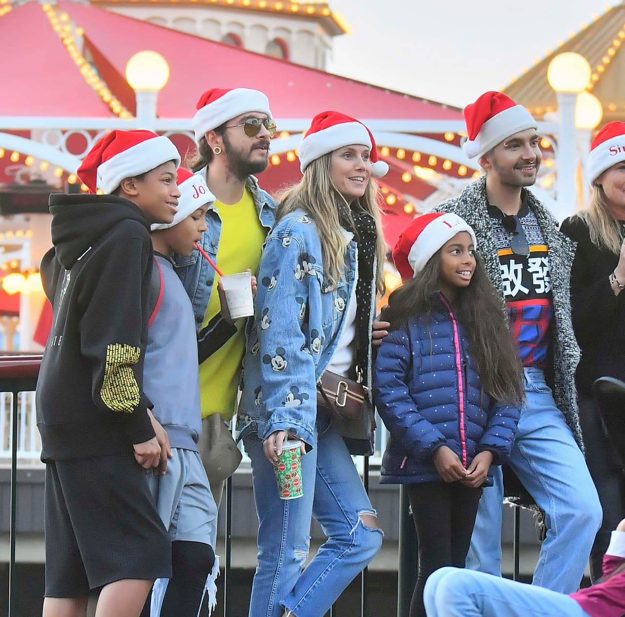 <b>Heidi Klum</b> no imaginó que una divertida visita familiar a Disneyland se convertiría en un momento muy especial en su vida.