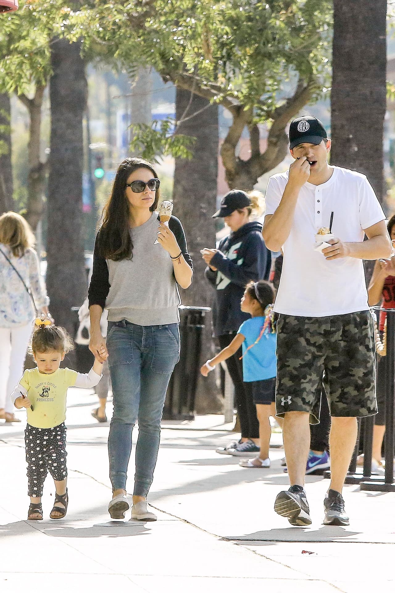 Sí, una princesita... pero sin helado.