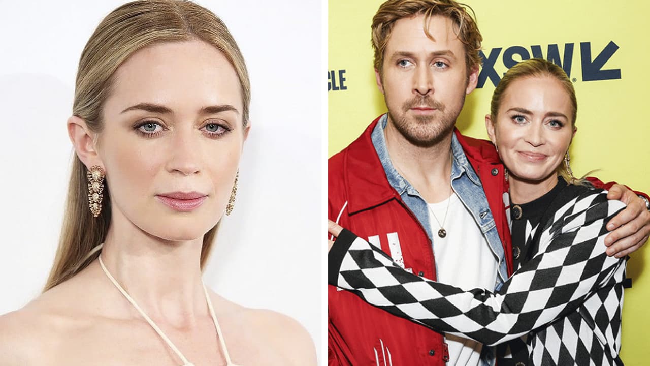Emily Blunt confiesa que ha querido vomitar al besar a algunos actores, ¿se refiere a Ryan Gosling?