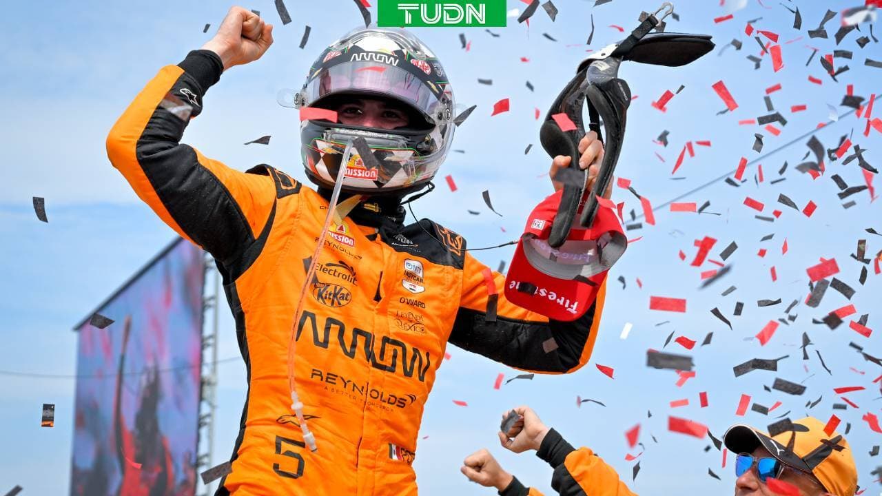 ¡Pato O’Ward escribe su nombre en la historia de Indy Car!