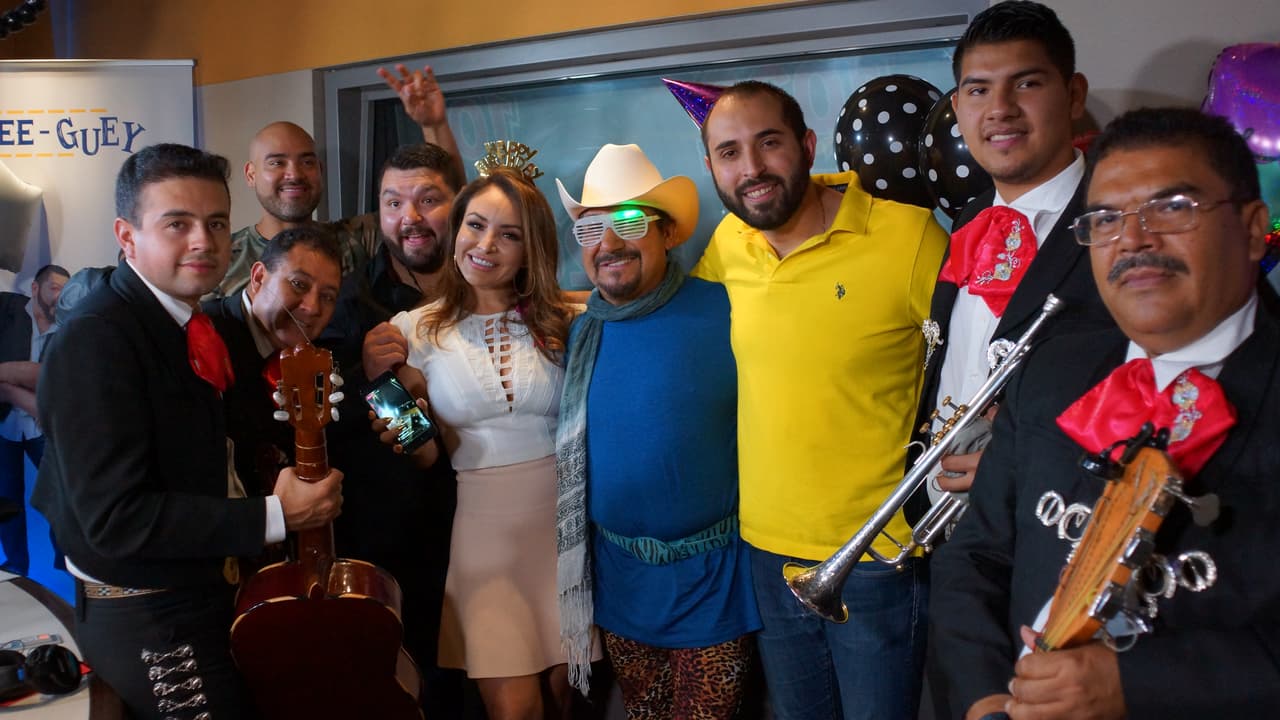 La Bronca cumplió años y se armó una fiesta en la cabina del Free-guey show.