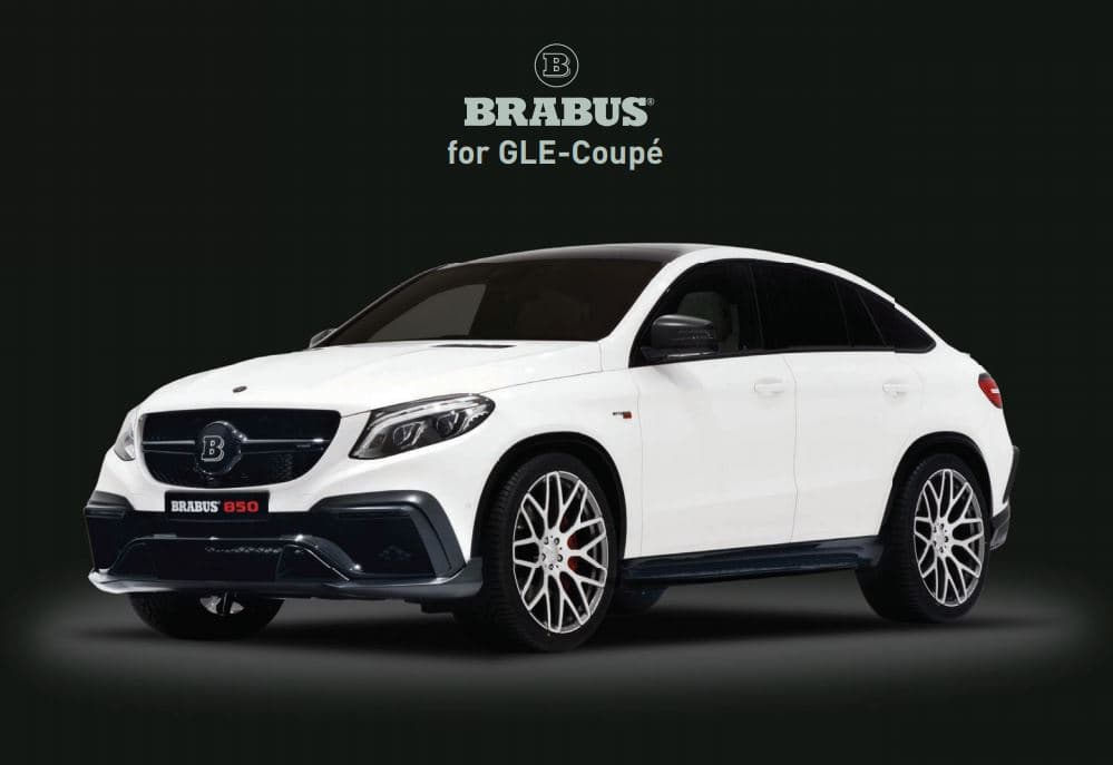 <b>Brabus Mercedes-AMG GLE 63 S Coupé </b>
<br>Brabus es la casa de confianza de Mercedes-Benz y AMG y siempre ha destacado por llevar a un buen nivel de potencia los productos que le son encomendados. Así la clase GLE 63 S Coupé logra tener ahora 850 caballos de fuerza, una aceleración de 0 a 60 mph en 3.8 segundos y una velocidad máxima de 200 mph.