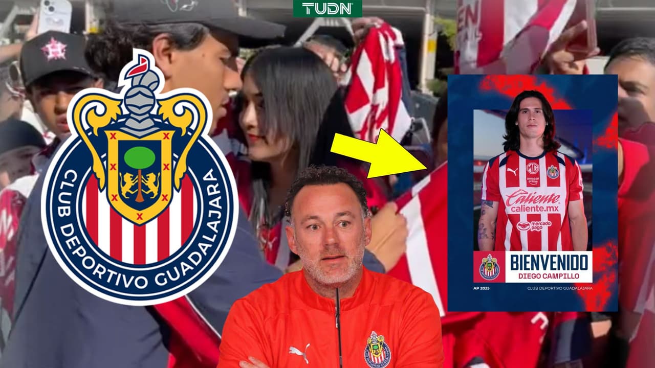 Chivas anuncia regreso de Diego Campillo como refuerzo para el Apertura 2025 de la Liga MX
