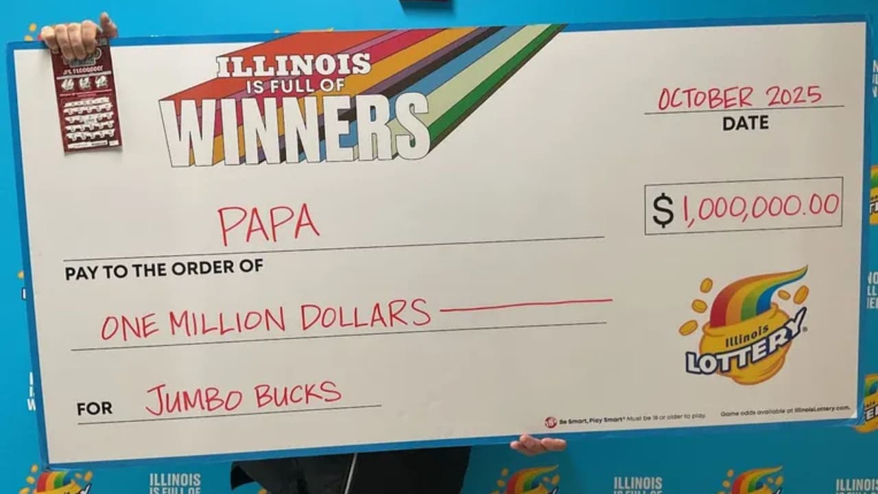Hombre apodado “Papá” gana un millón de dólares con un raspadito vendido en Chicago