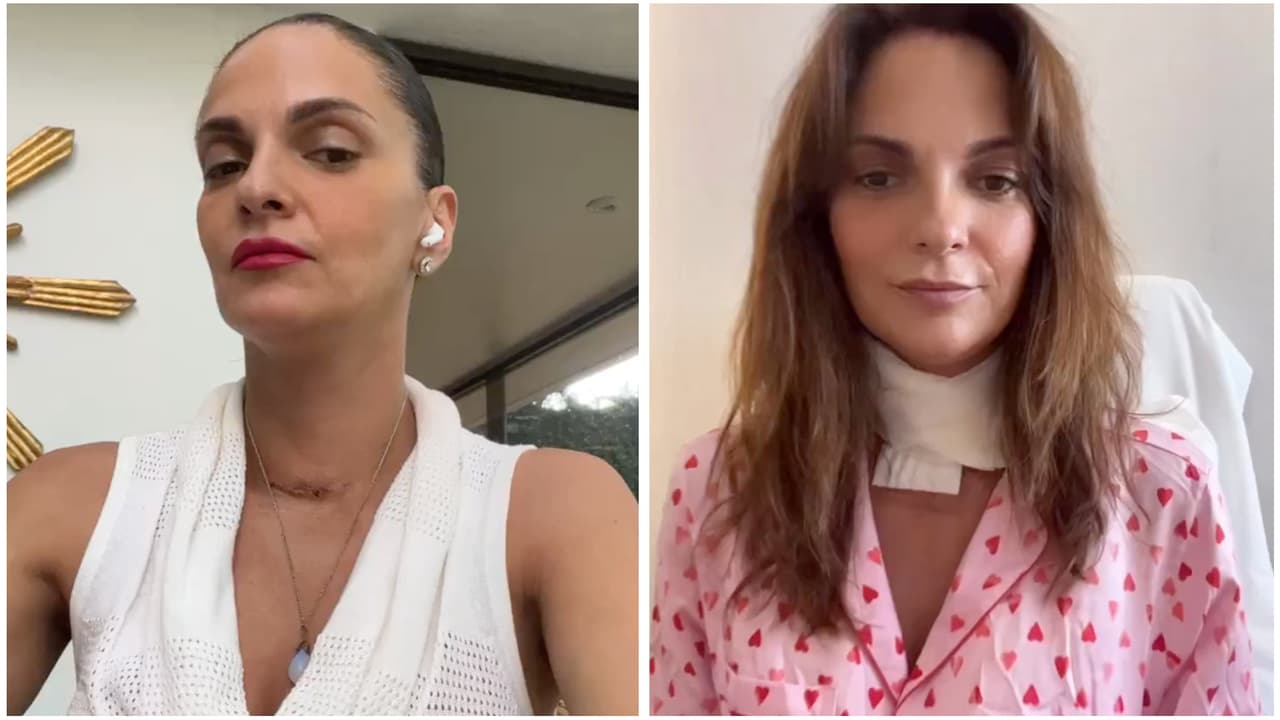 "Ya me operaron, ya aquí está mi cicatriz. [Estoy] agradecida con Dios, con las manos del cirujano Héctor Aguirre y todo el equipo de Martín Telich", dijo. 
<br>