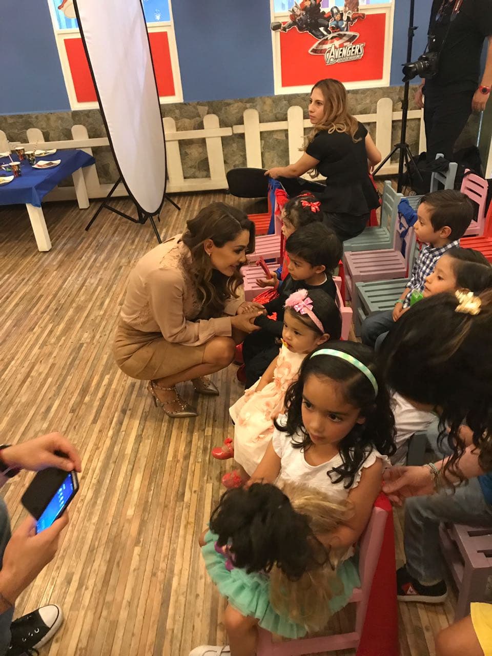 La actriz hizo una pausa en su agenda para celebrar a su hijo con una fiesta que tuvo una duración de cinco horas.