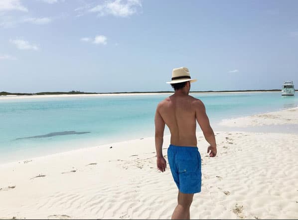 Prince Royce directito desde Bahamas, pasando un excelente verano. ¿Quién no, verdad?