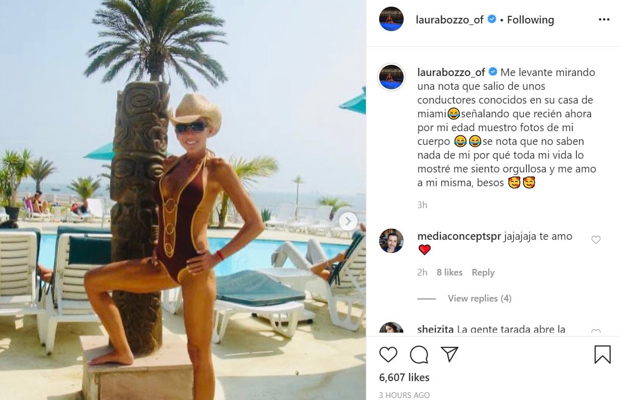 "Me levanté mirando una nota que salió de unos conductores conocidos en su casa de Miami señalando que recién ahora por mi edad muestro
<b><a href="https://www.instagram.com/p/B_UspzUh2pq/" target="_blank"> fotos de mi cuerpo</a></b>", escribió la presentadora de 68 años. 
<br>