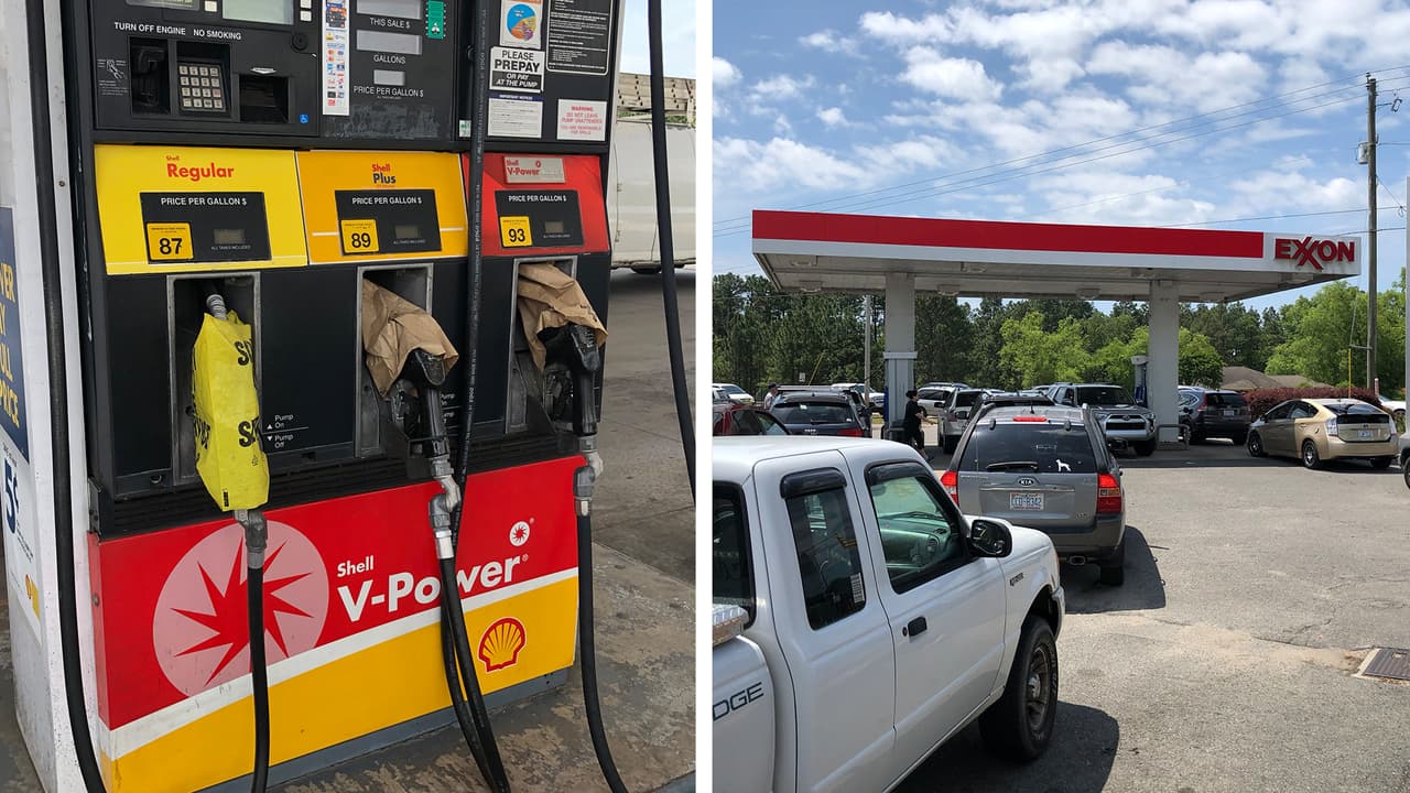 Declaran estado de emergencia: cómo afecta el ataque cibernético contra oleoducto a Carolina del Norte