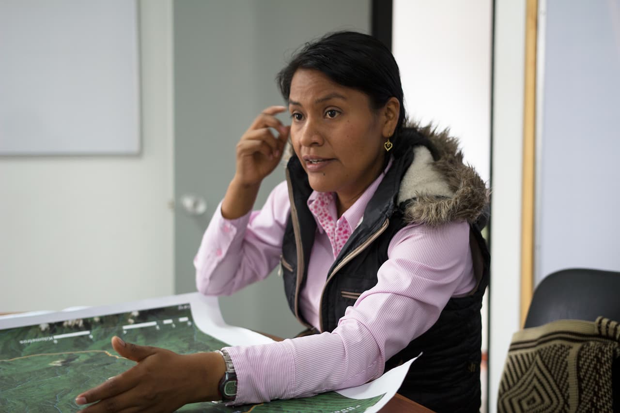 Nidia Becerra, la ambientalista que defiende a los indígenas Inga de las mineras