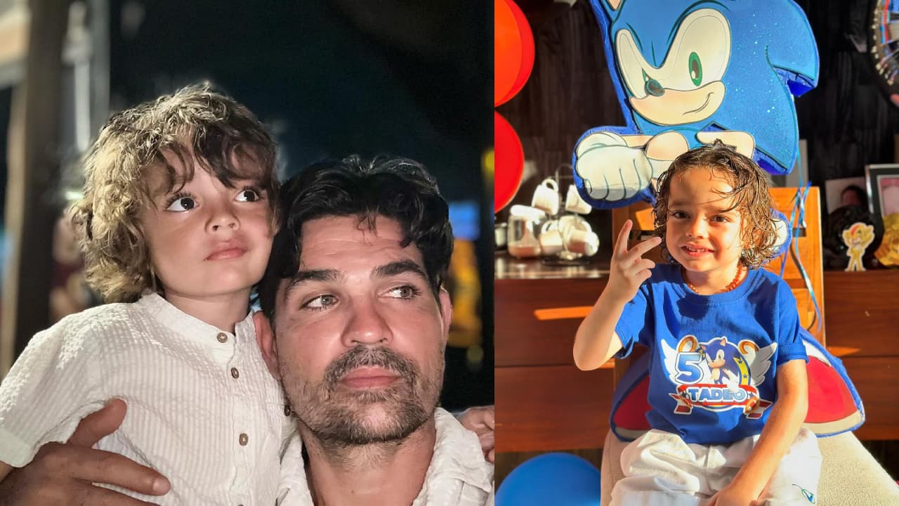 Ferdinando Valencia y Brenda Kellerman celebran el cumpleaños de su hijo Tadeo