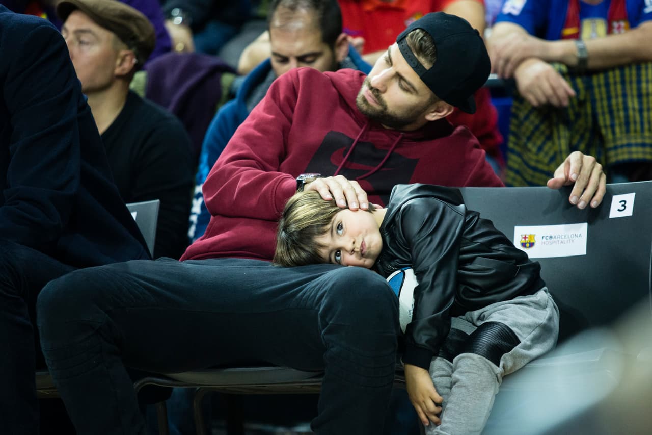 El futbolista es un papi súper dulce.