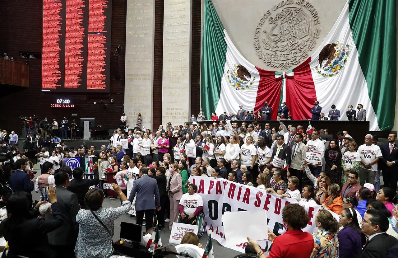 Cámara de Diputados rechaza el proyecto de reforma energética promovido por López Obrador