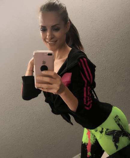 Cuando tiene tiempo libre, su mejor distracción el l gimnasio.