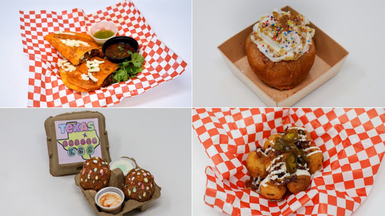 Estos son algunos de los participantes para el concurso anual de los premios Big Tex Choice Awards a mejores platillos de la Feria: 
<br>