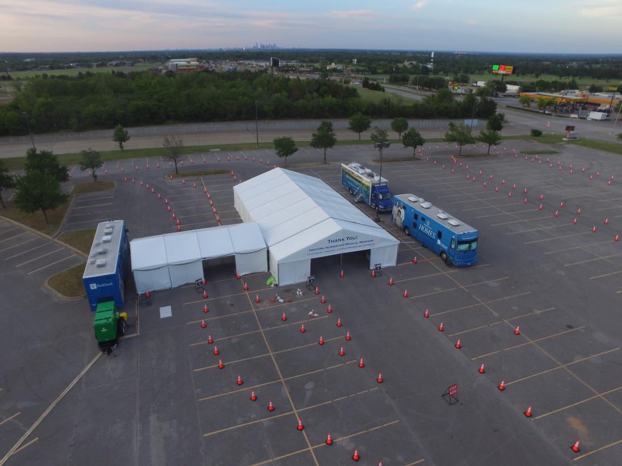 El centro de pruebas por autoservicio agradeció a sus trabajadores