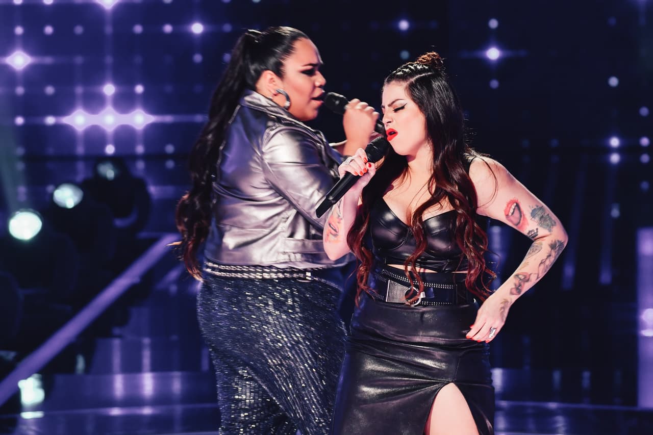 Ellas intepretaron el tema 'Respect' de Aretha Franklin.