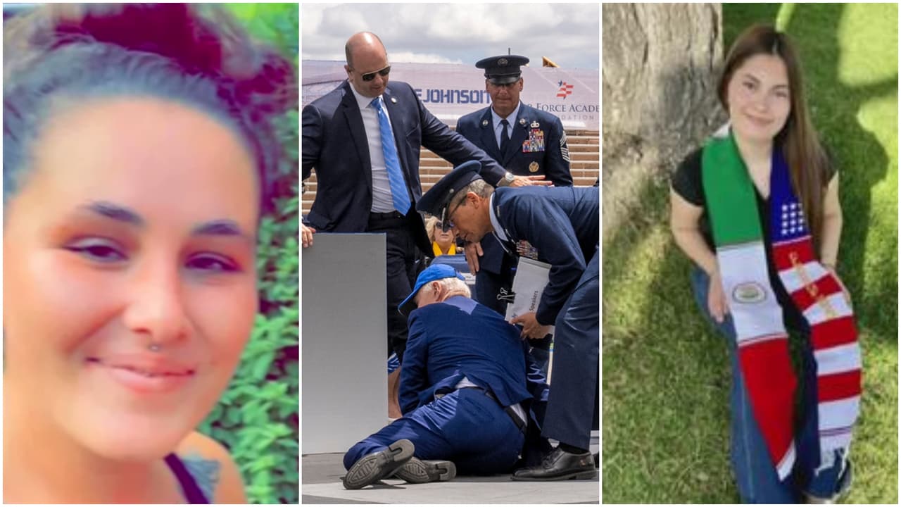 Biden se cae en un evento y protestan contra ley antiinmigrante de DeSantis: los videos que marcaron la semana