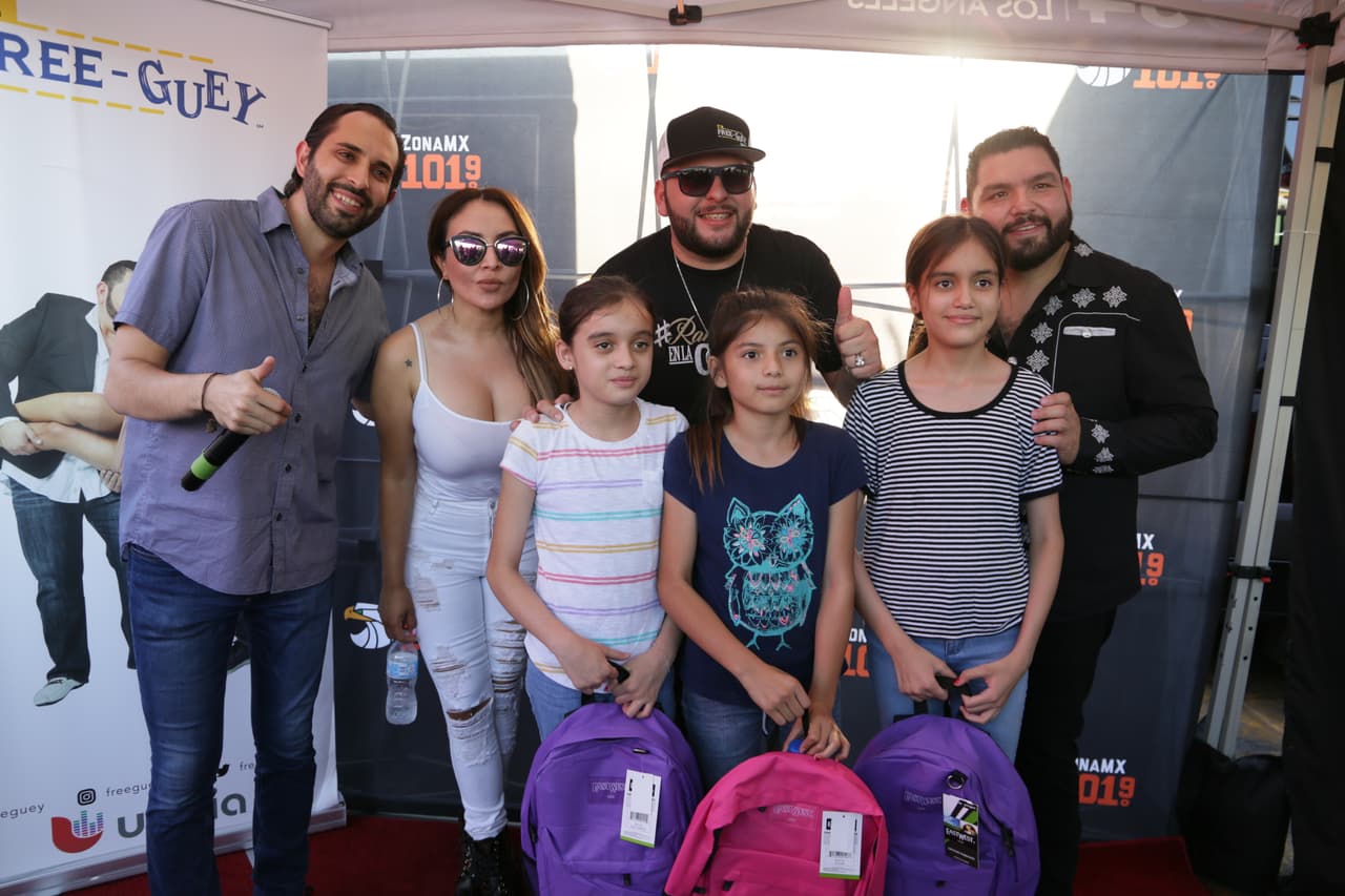 Participar en eventos como este, hacen muy felices al trío de
<b>El Free-guey show</b>.