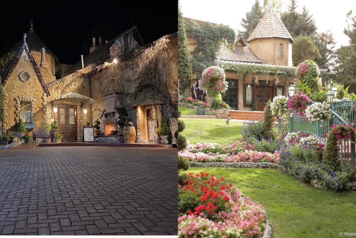 Una exquisita cena con un buen vino acompañado del amor de tu vida y en el restaurante La Caille que te transportará a un cuento de hadas real.