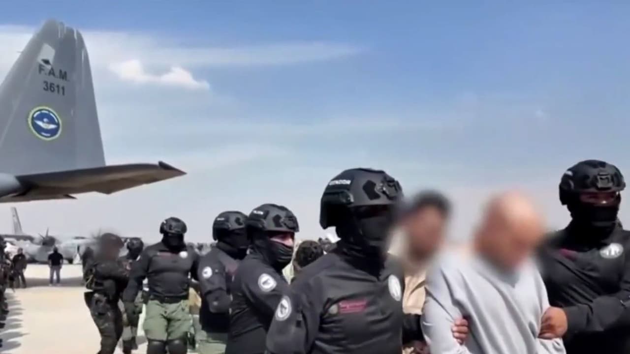 ¿Qué se sabe sobre el traslado de 37 reos de México a EUU?