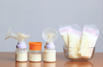 Strangfeld donó la leche al hospital el mismo día que habría salido de cuentas.