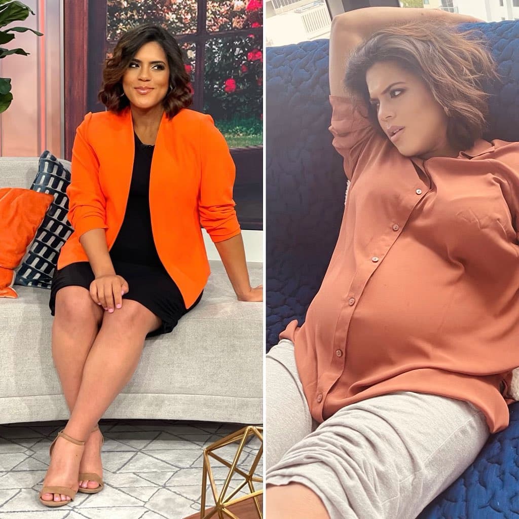 "Como me comporto en el trabajo vs. a como me comporto en mi casa", expresó Francisca en su cuenta de Instagram para decir que cuando termina su jornada en Despierta América solo se dedica a descansar en su hogar.