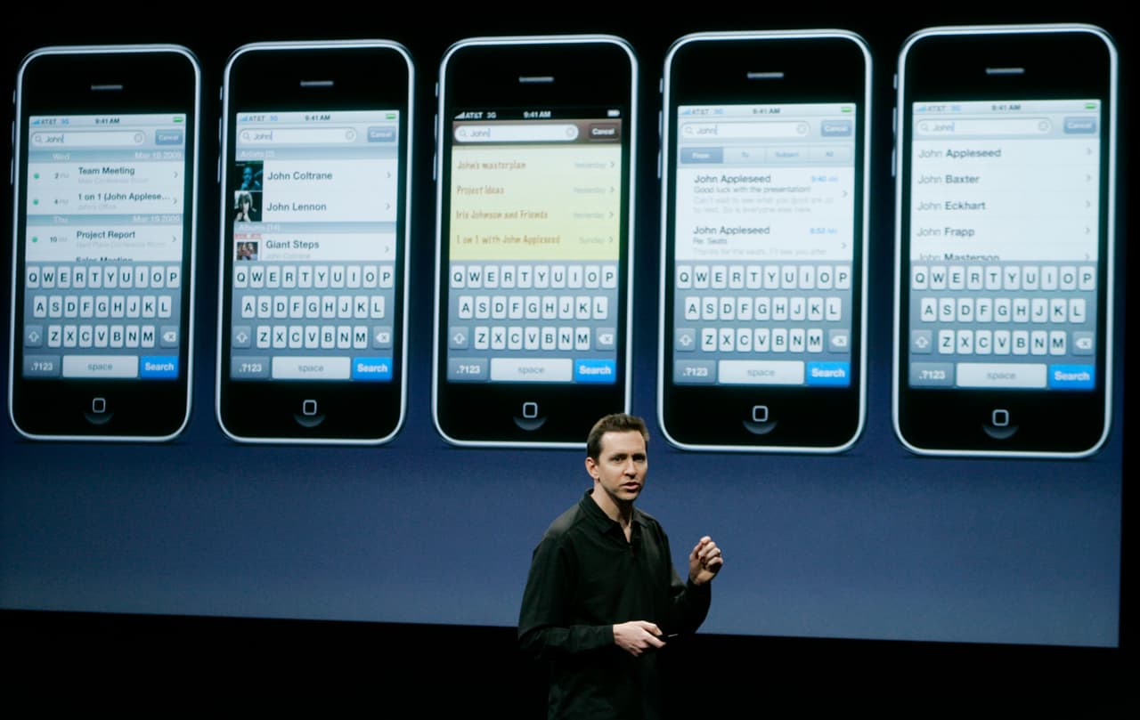 Así lucía el iPhone en 2009.