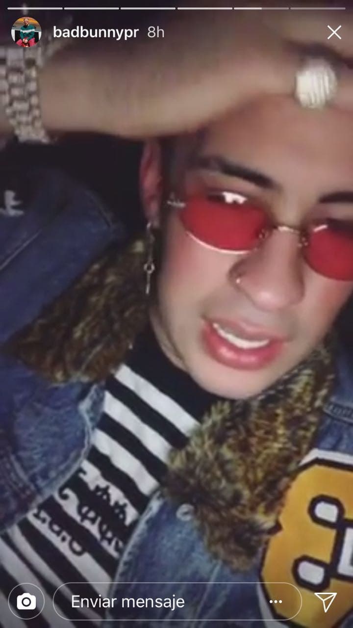 Bad Bunny no se perdió ninguna fiesta pero, totalmente renovado, subió saludos y agradecimientos para sus fans al otro día.
<br>