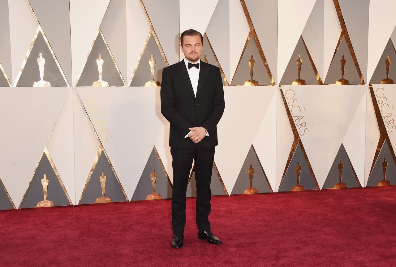 Con un look perfecto para una noche tan importante.