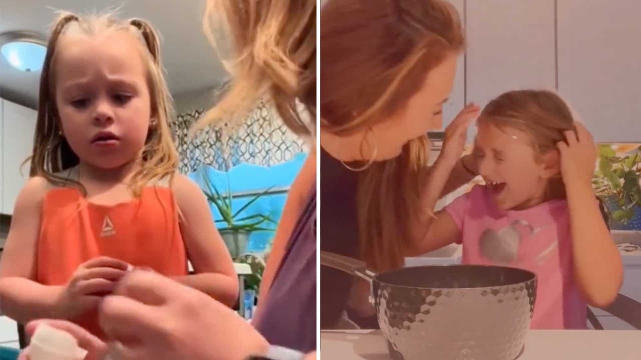 ¿Abuso o broma? El reto de romper un huevo en la cabeza de tu hijo que tiene indignado a TikTok