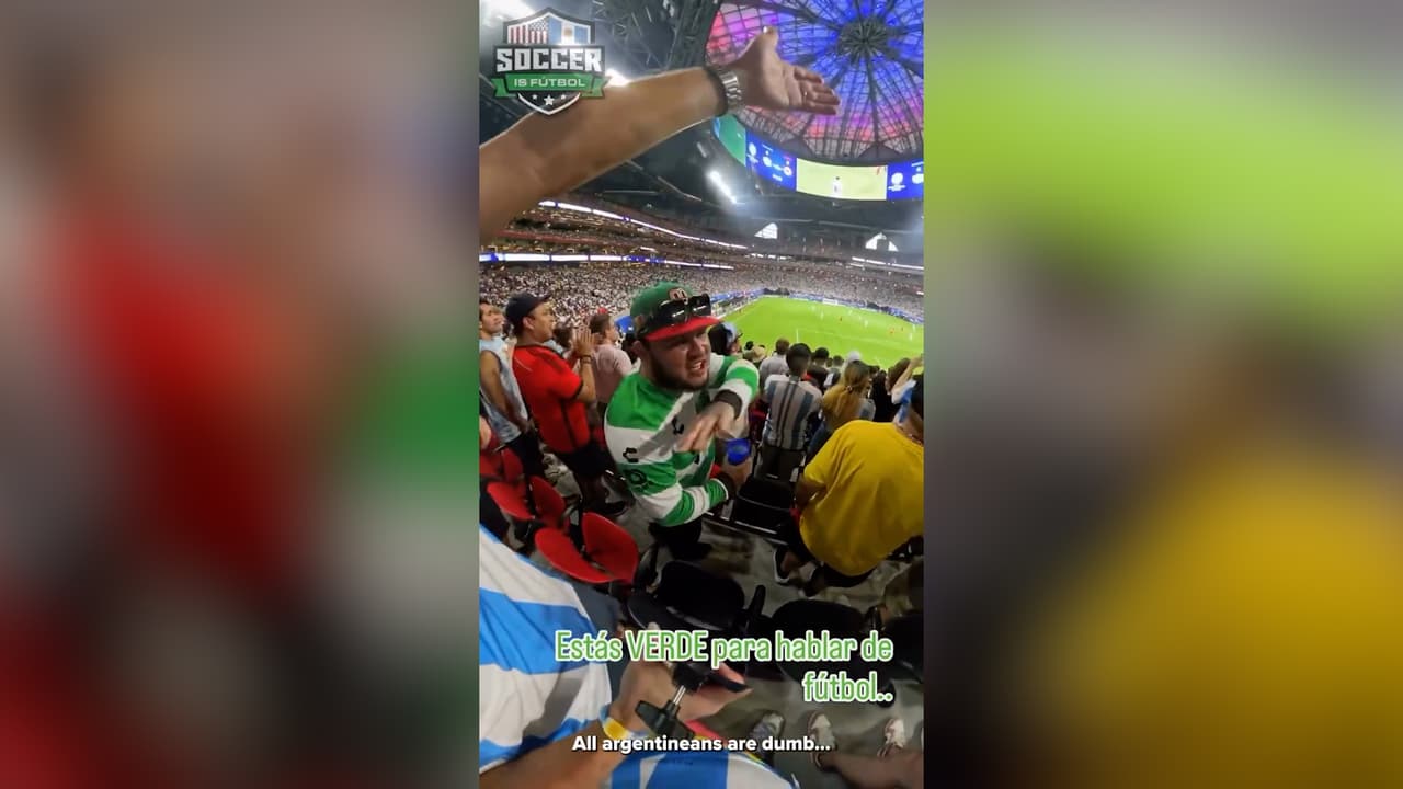 Fan de Santos desata furia de argentinos por insultos y ataques a Messi