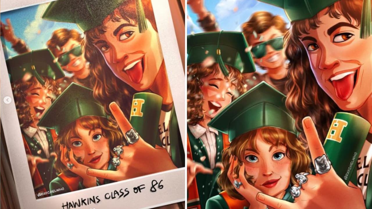 Dibujos de 'Stranger Things' de Rachel Hoo