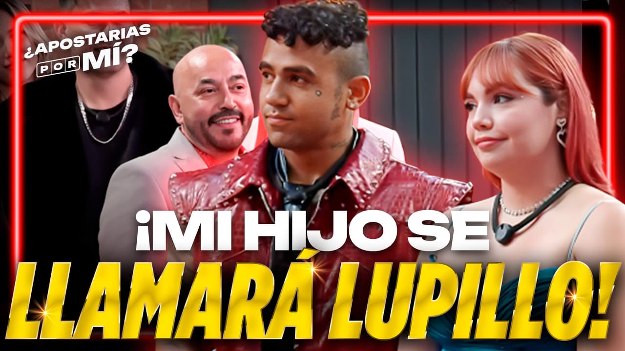 Lupillo felicita a Laysha por su juego y ella responde que su hijo se llamará como él