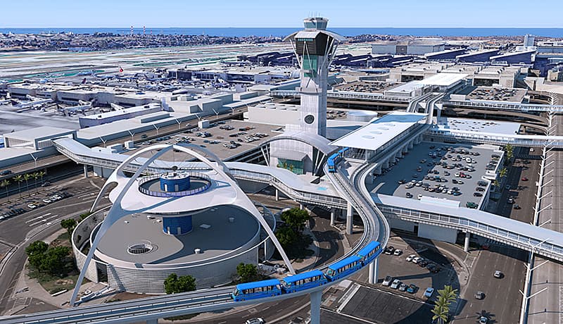 A pesar de ser uno de los aeropuertos con más tráfico y viajes diarios de Estados Unidos, el LAX tiene una infraestructura más pequeña que otras terminales en el país.