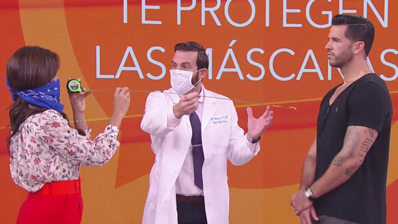 Fran y Yisus ayudaron al Dr. Marlow a explicarnos la 
<a href="https://www.univision.com/shows/despierta-america/por-que-son-tan-importantes-las-mascaras-con-ayuda-de-francisca-y-yisus-los-medicos-lo-demostraron-video">importancia de las máscaras cubrebocas</a> y no te lo puedes perder.