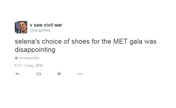 Varios fans coincideieron con esto.