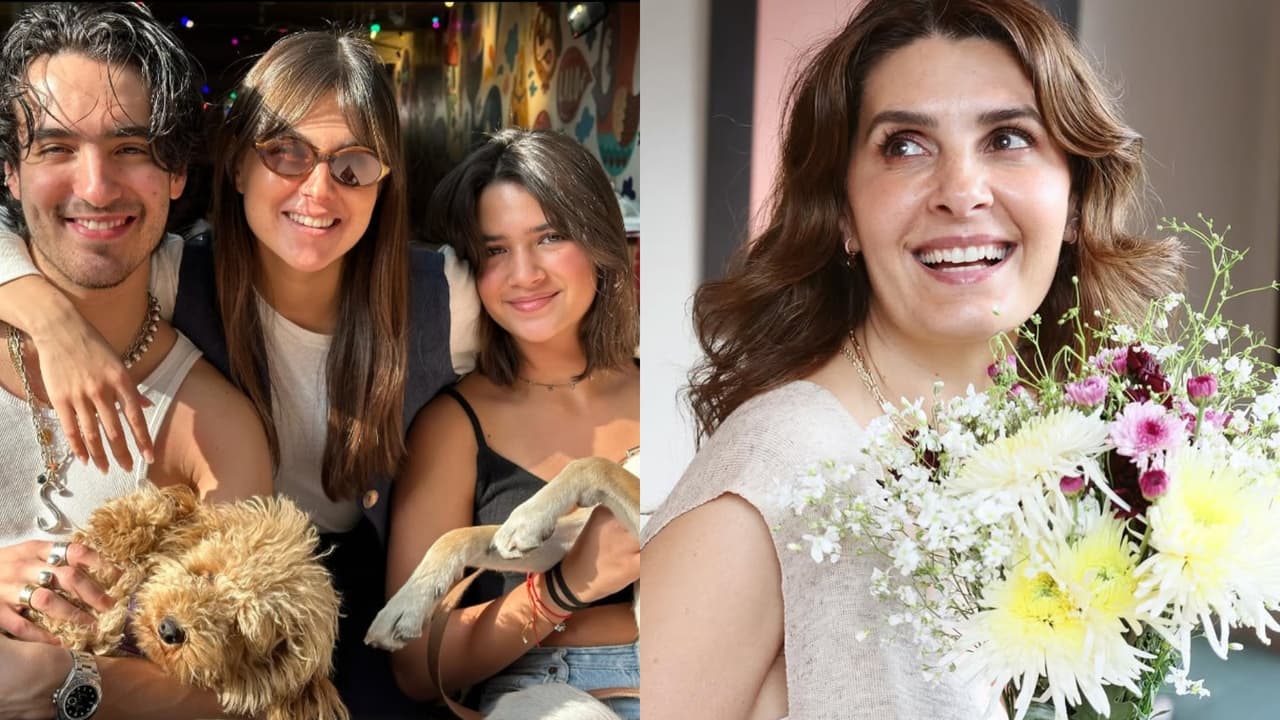 Mayrín Villanueva se "siente como pavo real" por logros de sus hijos