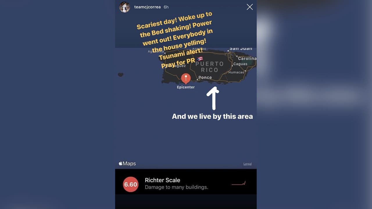 El último terremoto ocurrió al sur de la isla.