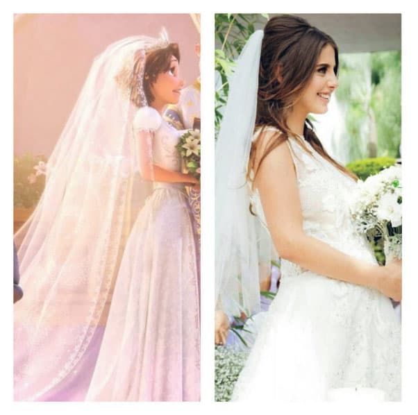 Los memes de su boda no se hicieron esperar, ¿qué tal esta comparación con el personaje de Disney?