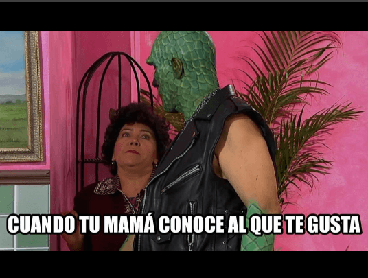 Nervios y pánico cuando tu mamá ve por primera vez a tu crush.