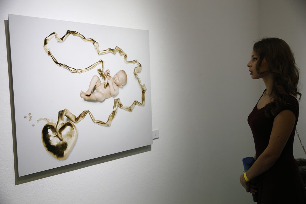 La colección fotográfica lleva por nombre 'Women in Gold'.