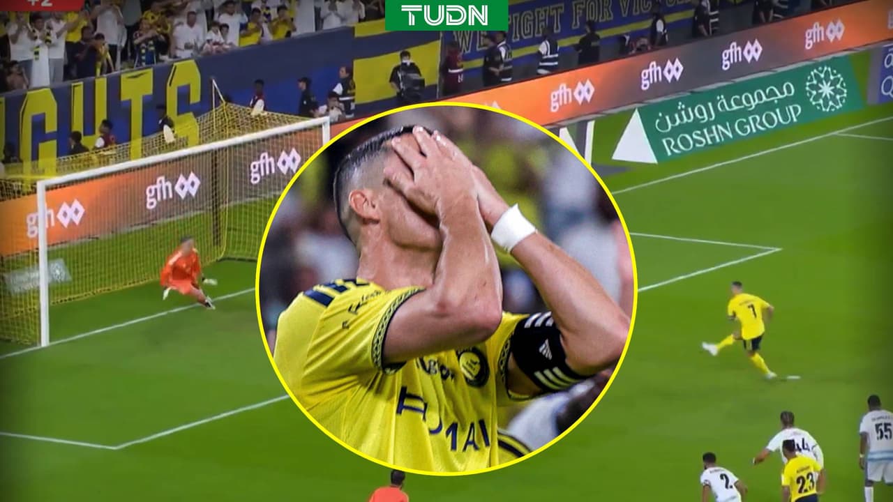 Insólito penal fallado por Cristiano Ronaldo con Al-Nassr