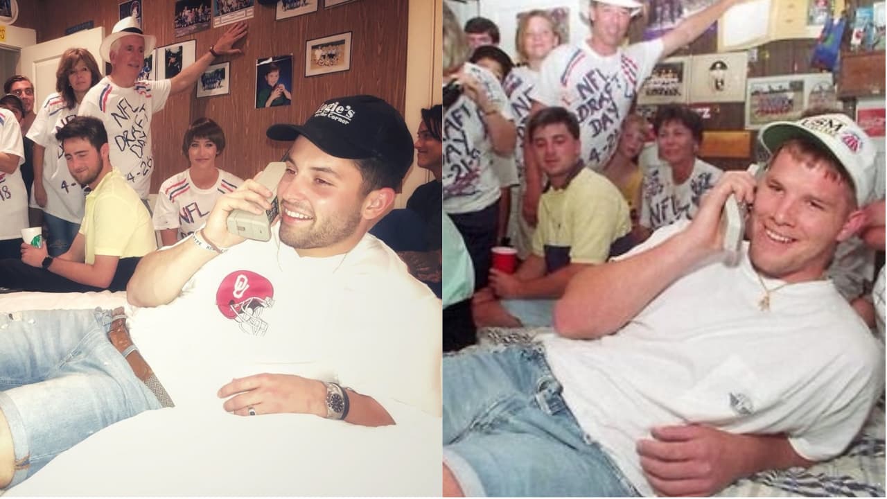 QB prospecto recreó foto histórica de Brett Favre previo al NFL Draft