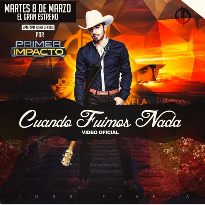 Joss Favela estrena el video de "Cuando Fuimos Nada" en Primer Impacto