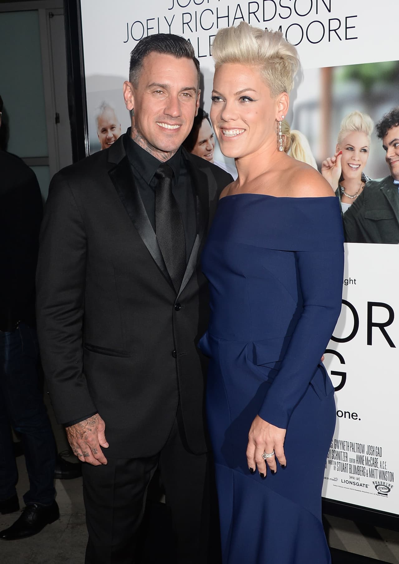 Pink se armó de valor y le propuso matrimonio a su esposo Carey Hart.
