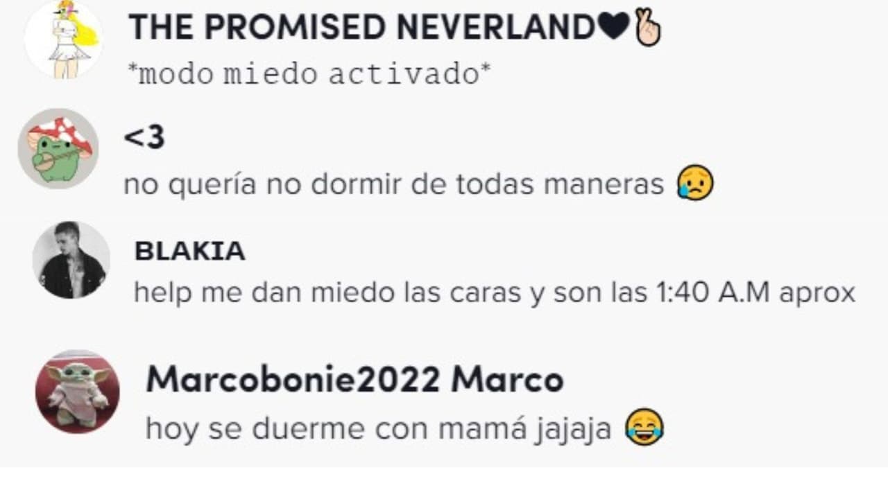 Ver sus creaciones en la madrigada pueden causar miedo