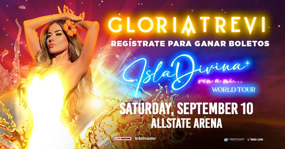 Gloria Trevi llega en concierto